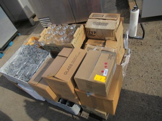 ASSORTED GLASSWARE