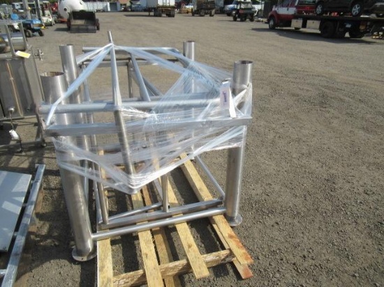 ASSORTED STAINLESS STEEL LEGS/POSTS
