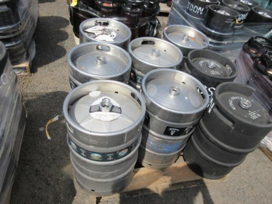(8) KEGS, *EMPTY - NOT CLEANED