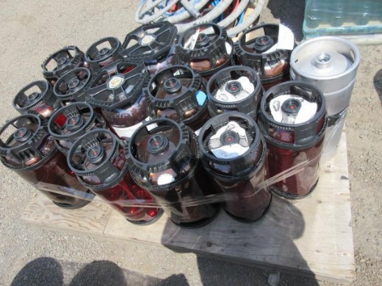 (17) PONY KEGS, *EMPTY - NOT CLEANED