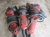 (3) ASSORTED HILTI ANGLE GRINDERS
