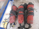(3) ASSORTED HILTI ANGLE GRINDERS
