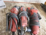 (3) ASSORTED HILTI GRINDERS