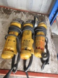 (3) DEWALT DWE402 GRINDERS