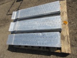 (3) METAL TECH FOLDING ALUMINUM RAMPS