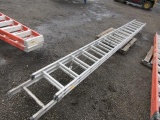 WERNER 32' ALUMINUM EXTENSION LADDER