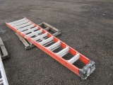 WERNER 12' FIBERGLASS LADDER