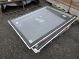 (2) APPROX 48'' X 66'' VINYL WINDOWS