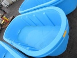 (2) 8' X 3' 300GAL LIVESTOCK TROUGH