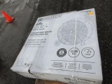 48'' UTILITECH INDUSTRIAL DRUM FAN, INDUSTRIAL HIGH VEOLICITY BELT DRIVE DRUM FAN, HEAVY DUTY STEEL
