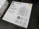 48'' UTILITECH INDUSTRIAL DRUM FAN, INDUSTRIAL HIGH VEOLICITY BELT DRIVE DRUM FAN, HEAVY DUTY STEEL