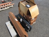 ASSORTED ELECTRICAL PARTS, (5) NEMA 4X BATTERY POWERED EMERGENCY LIGHTING UNITS, & ASSORTED LIGHT
