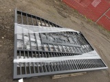 2023 GREATBEAR 20' BI-PARTING IRON GATE W/ RECTANGLE DEER ARTWORK (UNUSED)