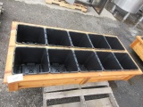 10-POT CEDAR PLANTER