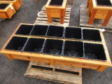 10-POT CEDAR PLANTER