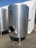 BOSTON BEER WORKS 620GAL STAINLESS STEEL TANK