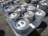 (8) 15.5GAL STAINLESS STEEL KEGS, *EMPTY - NOT CLEANED