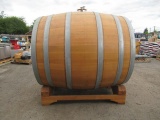 BALAZ TRUST APPROX 900GAL WOOD BARREL W/ STAND