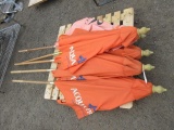 (5) TABLE UMBRELLAS