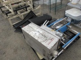 RUBBER MATS, SWITCH PANEL, LEESON ELECTRIC MOTOR, & APV HEAT EXCHANGER