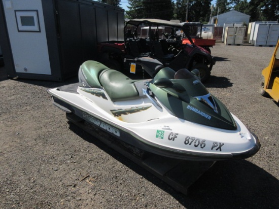 2002 SEA DOO BOMBARDIER GTX D1