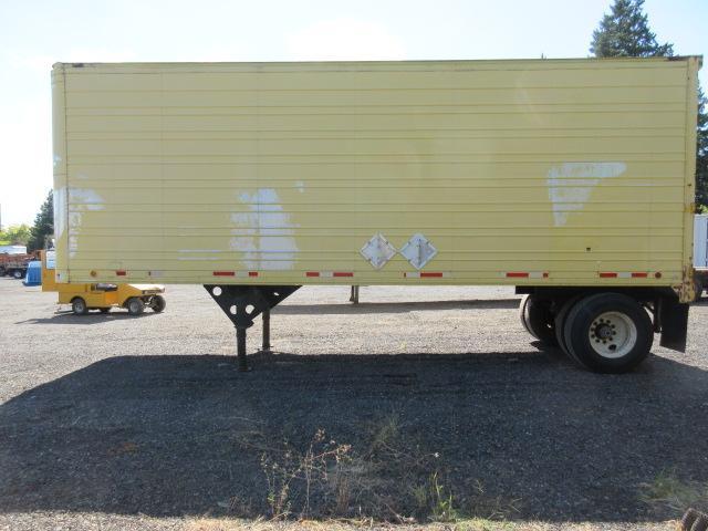 1972 UTILITY 27' SINGLE AXLE DRY VAN TRAILER Proxibid