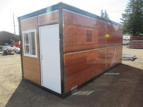 2023 SIMPLE SPACE 8' X 19' COLLAPSABLE BUILDING W/ (2) WINDOWS & ENTRY DOOR (UNUSED)