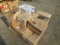 ASSORTED HYDROGEN PEROXIDE, ISOPROPYL ALCOHOL, FLASHLIGHTS & CLAMP ON LIGHTS