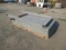 (6) 48'' X 93'' METAL DOORS W/ (1) DOOR FRAME