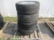(4) GOODYEAR 285/50R20 TIRES ON BOSS 6 LUG ALUMINUM WHEELS