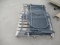 (6) OUTDOOR FOLDING CHAIRS & TABLE