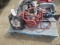 SCHUMACHER JUMP BOX, JUMPER CABLES, SKULL CANDY HEAD PHONES & CANVAS TOOL CADDY