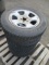 (4) FEDERAL HIMALAYA WS2 215/60R16 TIRES ON 5 LUG STEEL WHEELS