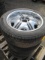 (4) SYNERGY BW231 P275/45R20 TIRES ON UNIVERSAL ALUMINUM WHEELS