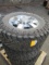 (4) ATTURO TRAIL BLADE M/T 35X12.50R18LT TIRES ON DENALI 8 LUG ALUMINUM WHEELS