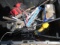 HUSKY 3-IN-1 FLOORING NAILER, COOLER, INSULATED COFFEE DISPENSER, & TOTE OF ASSORTED HAND TOOLS