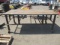 8' X 4' STEEL WORKBENCH