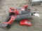 (3) MILWAUKEE 18V RECIPROCATING SAWS W/ (1) BATTERY & CHARGER