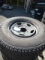 (4) MICHELIN LTX A/T2 LT275/70R18 TIRES ON STEEL 8 LUG WHEELS