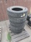 (6) HANKOOK LT235/80R17 STUDDED SNOW TIRES