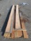 ASSORTED 18' 2'', 1 X 12 & 2 X 6 WOOD BEAMS