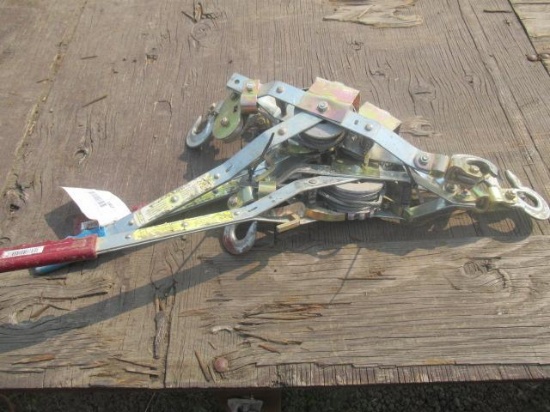 (3) CABLE RATCHET PULLERS