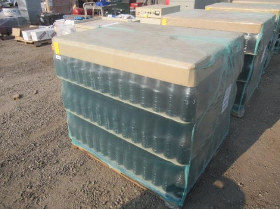 ASSORTED LOGSDON GLASS BOTTLES (UNUSED)