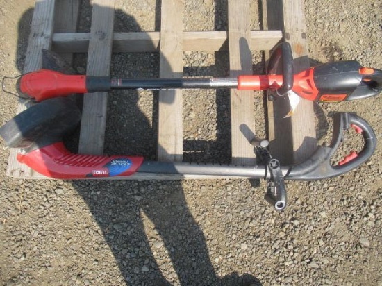 TORO ELECTRIC WEED EATER & BLACK & DECKER WEED EATER