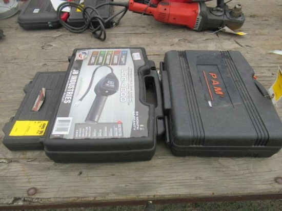 1/4'' DRIVE ELECTRIC TORQUE WRENCH, PAM GLUE GUN, JB LDC-4000 COMBUSTABLE GAS & HC REFRGIERANT LEAK