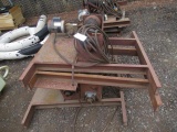 (2) HEAVY DUTY METAL ELECTRIC PIPE ROLLERS