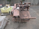(2) HEAVY DUTY METAL ELECTRIC PIPE ROLLERS