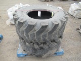 (2) 19.5L 24'' R-4 TIRES