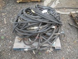ASSORTED AIR & WATER PRESSURE HOSES