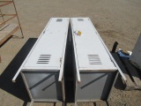(2) METAL LOCKERS